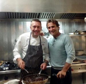 Il cuoco e il campione: il nostro Chef Emilio Signori con Alex Zanardi